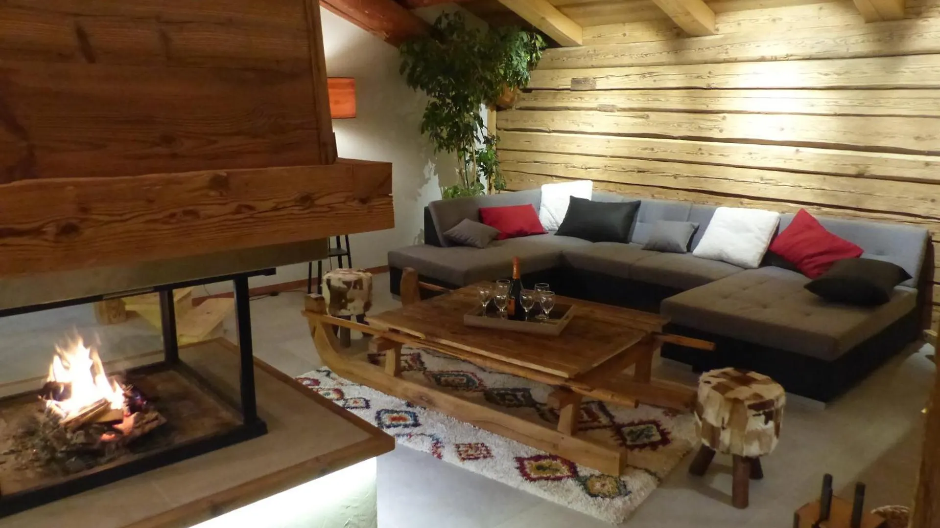 Appartement 4* Pour 10 Pers. Avec Cheminee Et Bain Norvegien, Proche Pistes - Le Grand-Bornand - Fr-1-467-100 Daire